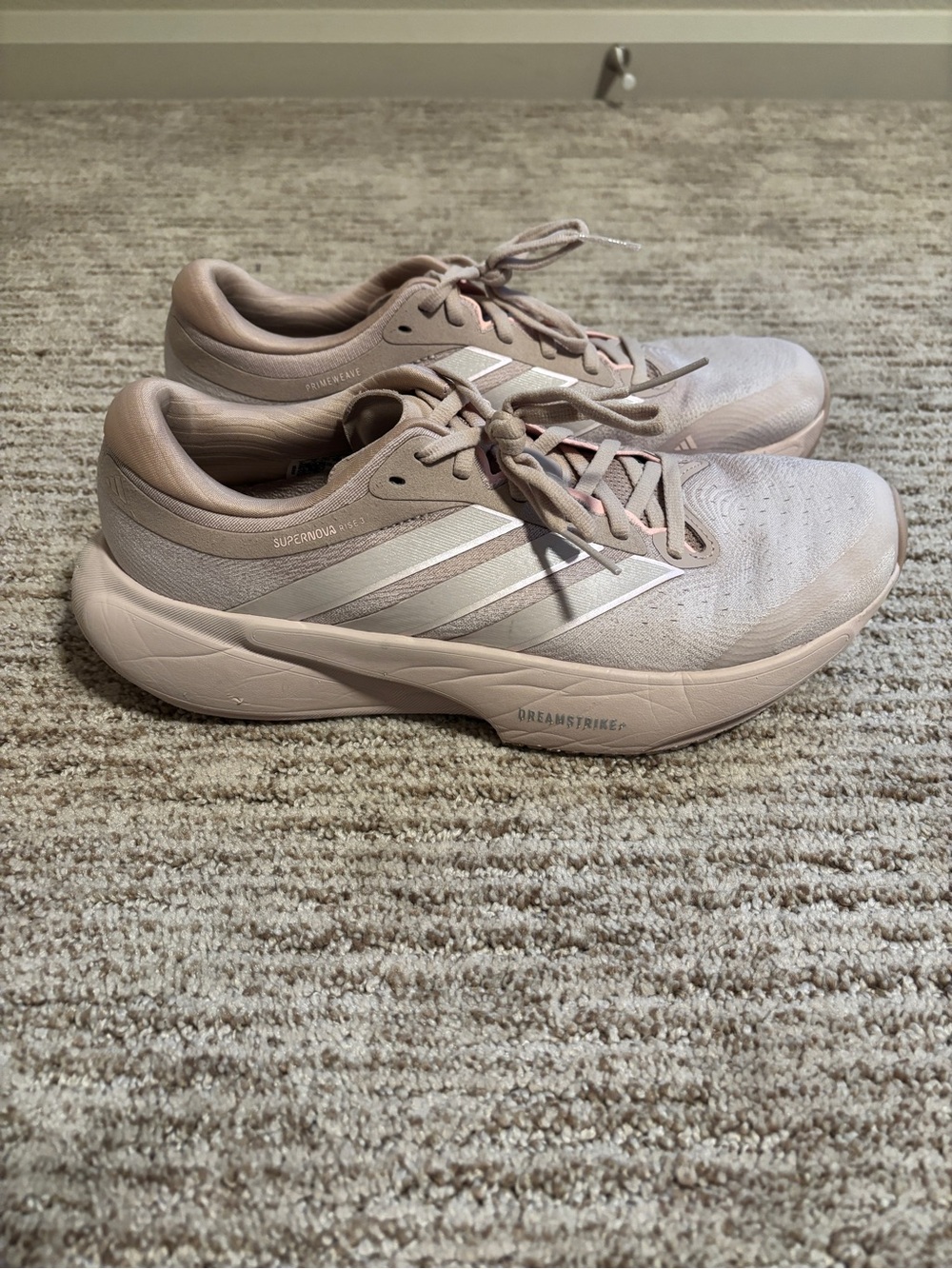 adidas Supernova Rise 3 Women's Running Shoes in Light Pink